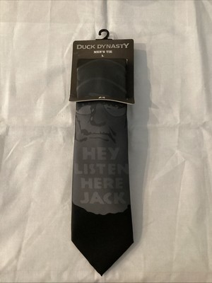 Duck Dynasty Uncle Si Necktie Polyester  Hey Listen Here Jack  - NEW