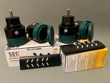 4 Funksteckdosen SEC24, Outdoor, 2300 Watt, Plug & Play, ungebraucht, wie neu