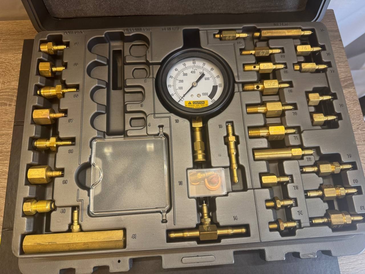 OTC 6550 Master Fuel Injection Kit – Complete Diagnostic Set – As-Is