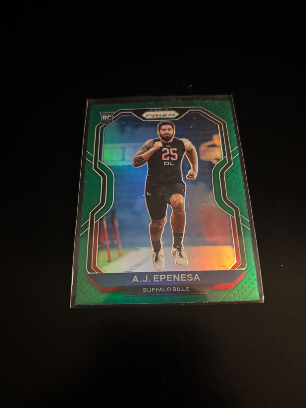AJ Epenesa Panini Prizm #313 Green