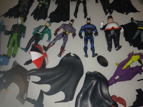Vintage Batman Animated Lot 1990s Action Figure & Accessories Weapons Kenner - Picture 7 of 19
