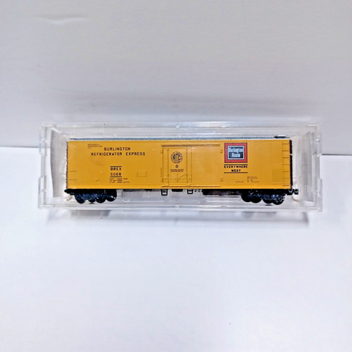 Micro trenes Kadee vintage #69040 Burlington refrigerador mecánico refrigeración exp | Zustand: New
