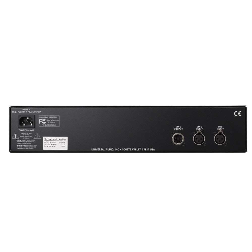universal audio LA610 mkⅡ 美品 LA-610 Mk II Classic Tube Recording Channel – Universal Audio