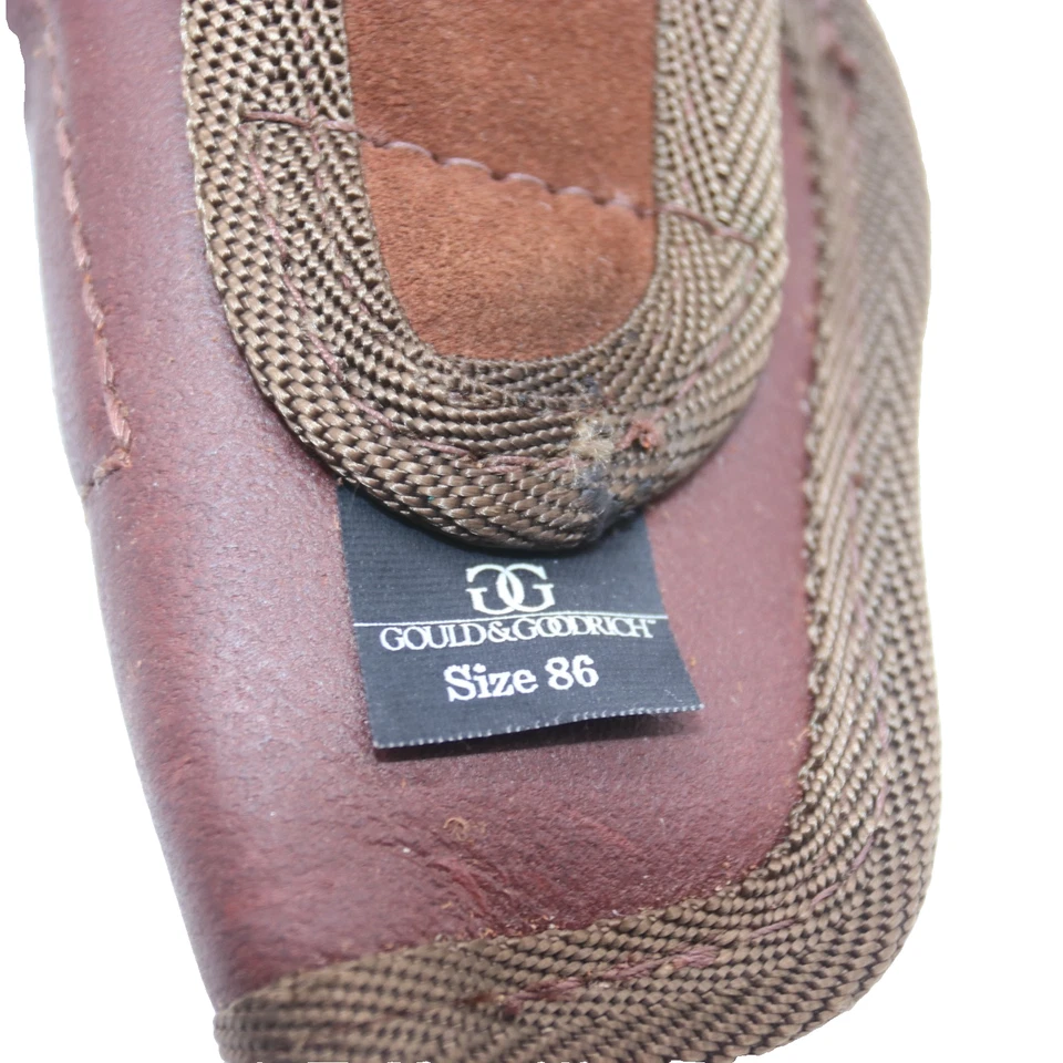 Smith & Wesson Gould & Goodrich Size 86 Holster S&W Model 10 or Ruger SP101- RH - Image 2 of 4