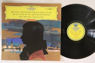 LP KARL BOHM, BERLINER  Mozart Sinfonien Nr. SLPM138815 DEUTSCHE GRA GERMANY