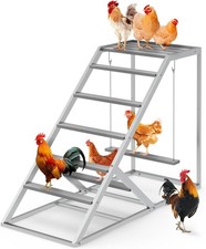 Chicken Coop, Perches with Swing, Roosting Bars, Chicken...