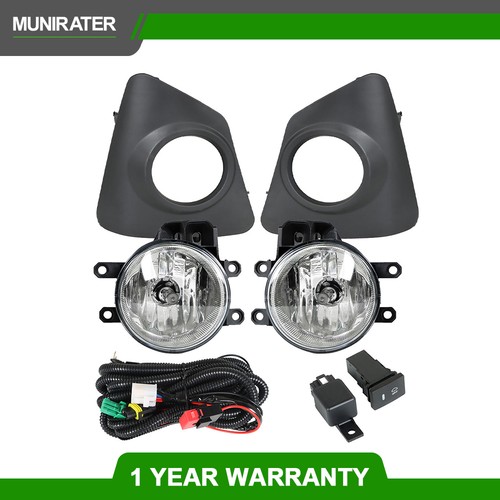 Front Bumper Driving Fog Lights Lamps Pair For 2014 2015 2016 Toyota Corolla S - Picture 1 of 8