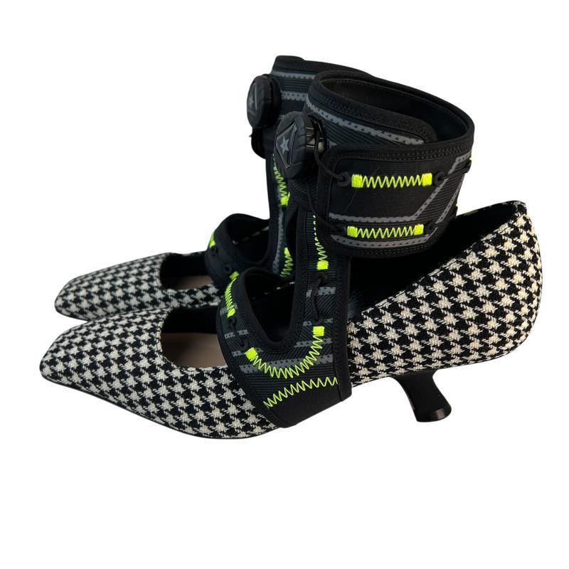 Christian Dior Pumps Heel Houndstooth Multicolor EU37/US7 116649c thumbnail 4