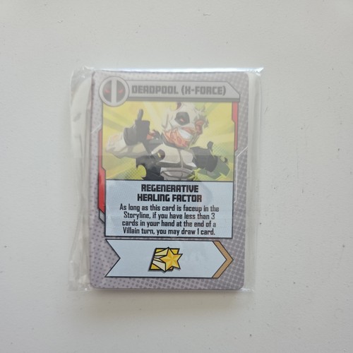 SDCC 2023 Exclusive CMON Marvel United: Deadpool X-Force Promo Deck FIRST PRINT - Picture 1 of 2