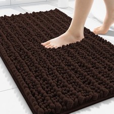 Bathroom Rugs Mat 30x20, Extra Soft Absorbent Chenille Bath Rugs, Non Slip Ru...