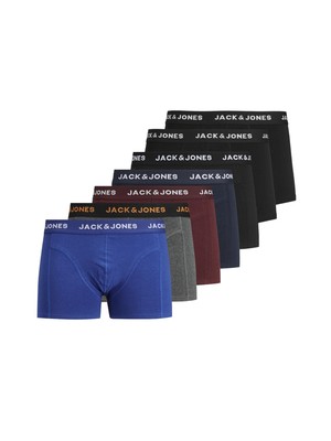 Jack & Jones Herren 7er Pack Boxershorts Baumwolle Retro-Shorts S - XXL