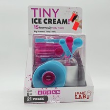 SmartLab Toys TINY Ice Cream with 15 Enormously Tasty Treats. Big Science Food