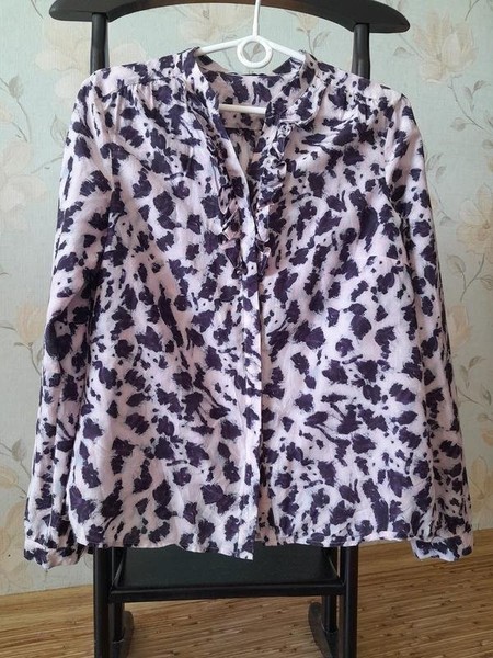 Women Peter Hahn Shirt Multicolor Cotton 38 / M / #C83K