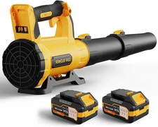 CORDLESS ELECTRIC LEAF BLOWER with Batteries and Charger, 21V Lightweight 