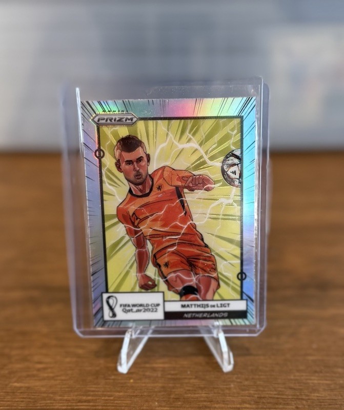 2022 Panini Prizm World Cup -  Matthijs de Ligt #13 - Manga SSP