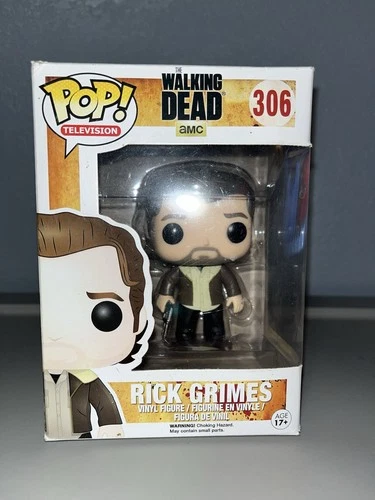 *open box* Funko Pop The Walking Dead  Rick Grimes #306