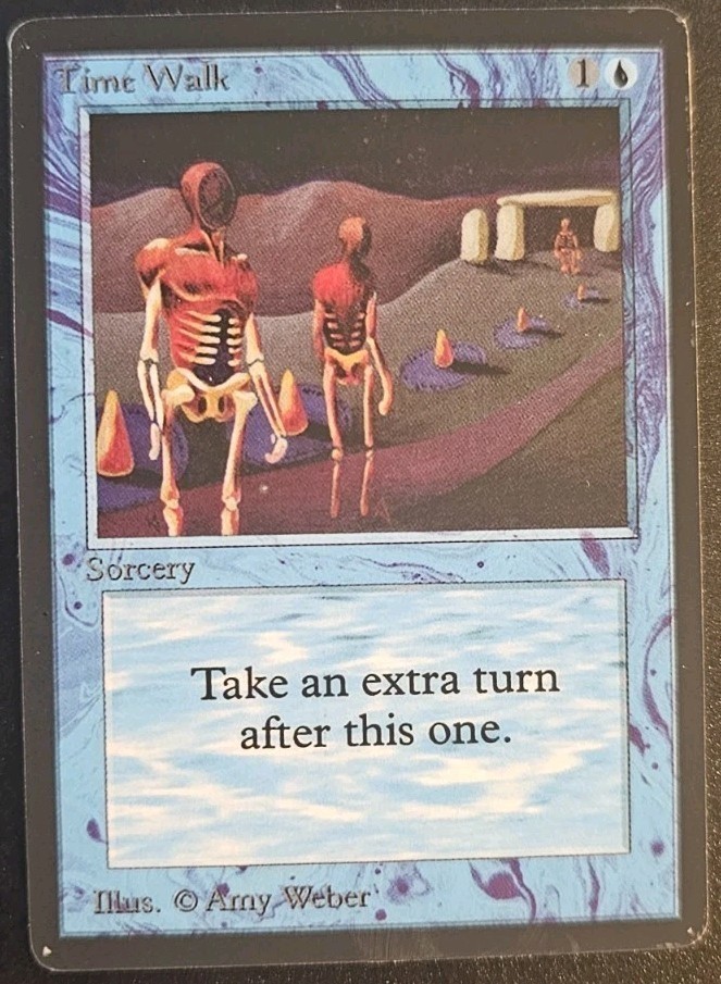 Time Walk Limited Edition - Beta Edition Regular Playtest Card