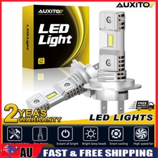 AUXITO H7 LED Headlight Globes 24000LM 500% Bright H/Low Beam Plug and Play AU