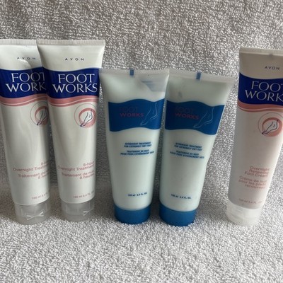 Avon Overnight Renewing 8-hour Overnight Foot Cream 3.4oz Footworks Avon (NOS)
