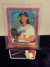 2025 Topps Heritage - High Number SP Tyler Glasnow #465 Chrome Pink Sparkle...