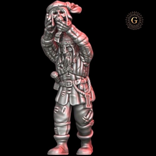 28mm 1/56 Inquisition Zealots Set 2 Wargame Collectors Trench Crusade Grimdark - Imagen 6 de 8