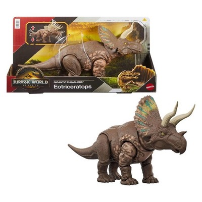 Mattel JGB93 Jurassic World - Die Wiedergeburt - Dinofigur, 20 cm, Eotriceratops