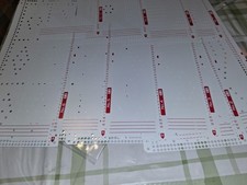 Full Set of Ribbing Punchcards 1-10 R2 never used still in original sleeve