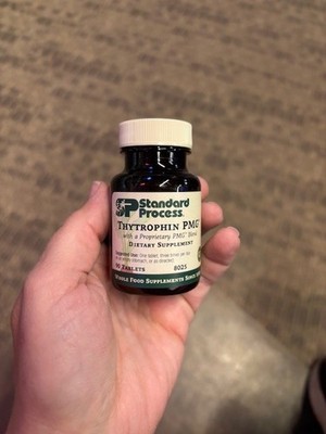 Standard Process Thytrophin PMG 86 tablet, has been opened, not sealed