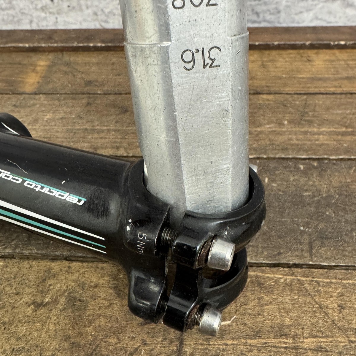 Bianchi Reparto Corse Bike Stem 31.8 Clamp 1 1/8 Threadless