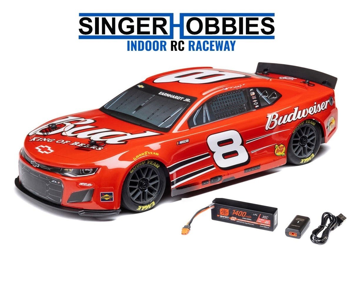 Rc Dale Earnhardt Jr. No. 8 Budweiser Chevy Zl1 Awd