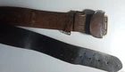 WW1 Era Sam Browne Belt Vintage Military Leather 2” Wide British Army