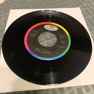 Billy Squier Christmas is the Time to Say I Love You-Capitol (45RPM 7 ) (AA25)