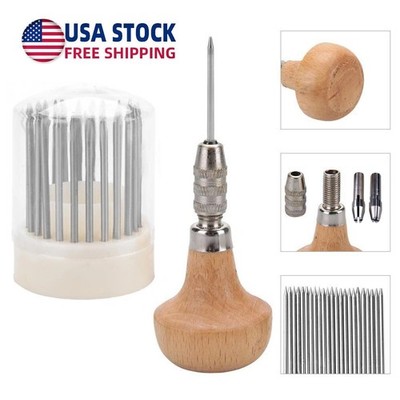 23pc Beading Tools Set Graver Beader For Diamond Stone Setting Graver Jewelry US