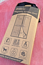 Porta Schermo Magnetico - MDAVO - Mantiene gli Insetti Fuori Lascia entrare la Brezza, Scatola Aperta Resistente