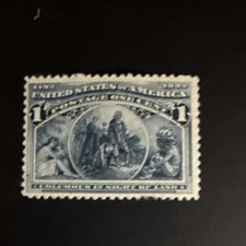 US Stamp - 1893 Colombian Exposition Issue 1c