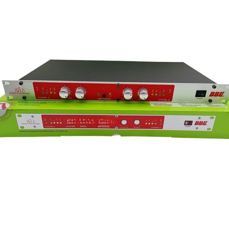 Für 882i BBE Sonic Maximizer Rackmount Einheit 1 HE mit 1 Stück XLR-Kabeln - Bild 4 von 4