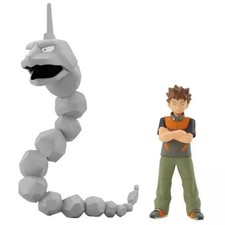 Pokemon Scale World Kanto Takeshi & Geodude 1/20 Figure PokeCenter Ltd Ed