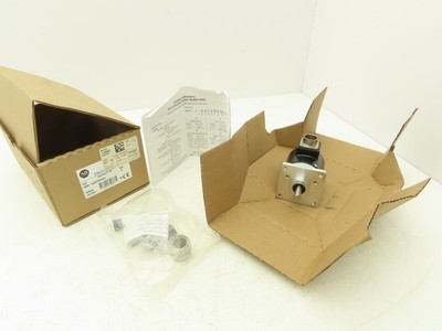 Allen Bradley 845D-SJDZ25ADCK5 Absolute Rotary Encoder 3/8'' Shaft 360PPR 	Ser B