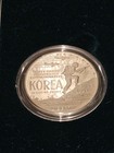 BU 1991 KOREAN WAR COMMEMORATIVE COIN 90% PROOF SILVER — photo 3