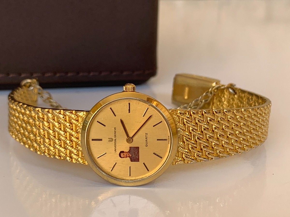Universal Geneve Gilt Shadow 自動巻き Geneve Gilt Shadow Universal Geneve Saddam Hussein Watch Universal