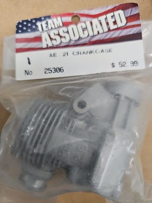 Team Associated #25306 AE .21 Engine CrankCase AE Part