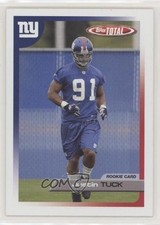 2005 Topps Total Justin Tuck #460 2p4