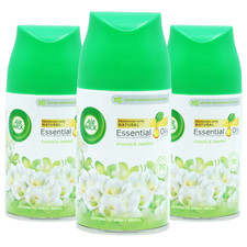 Image of 3 x Air Wick Freshmatic Max Air Freshener Refill Freesia & Jasmine 250ml