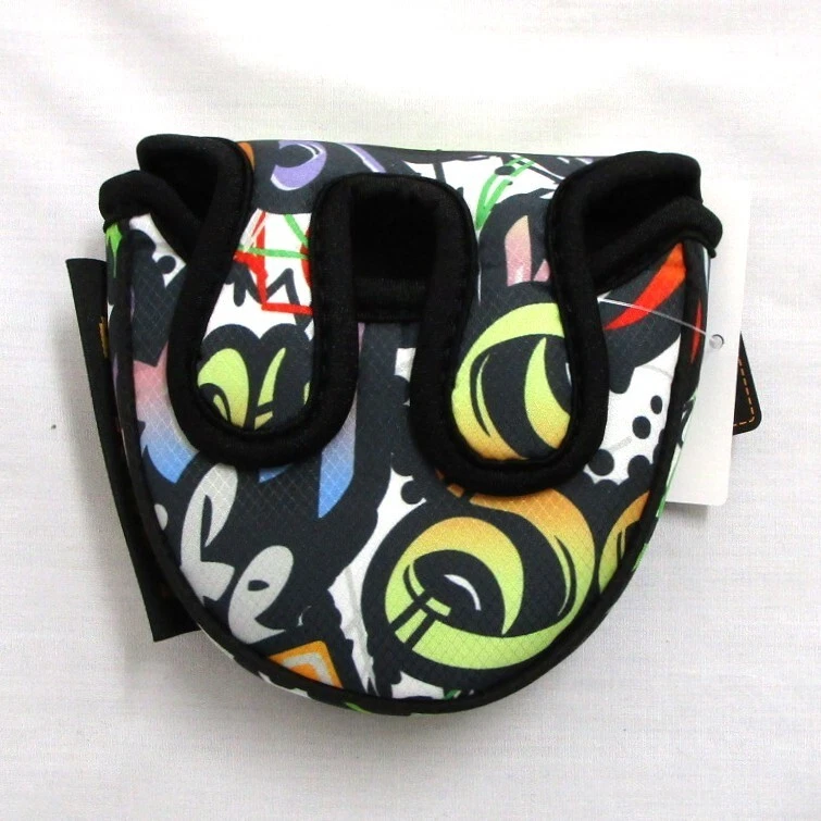 Loudmouth Mallet 424 Doodle Bears 2025 Nueva Cubierta de Cabeza Putter Cierre Magnético Foto 2 de 3