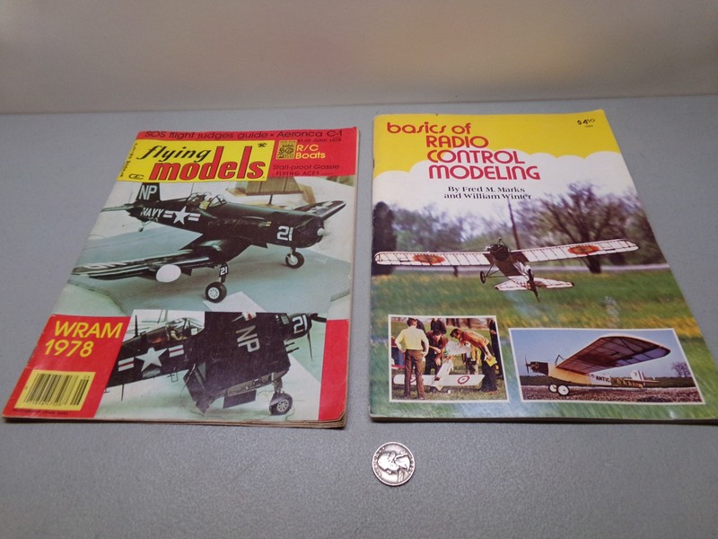 1978 Flying Models Magazine Vol. 81 & 1975 Basics of Radio Control Modeling