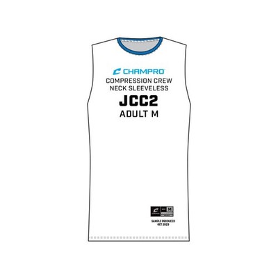 Champro Adult SJCC2KIT SIZE KIT Sample Compression Crew Neck Sleeveless