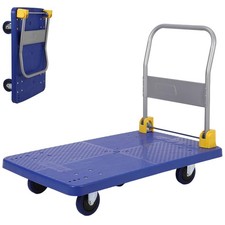 41x 24" Platform Truck Cart Push Cart Dolly Rolling Flatbed Cart w/Wheels 2000lb