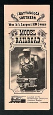 2000s Chattanooga TN Choo Choo HO Gauge Model Railroad Vintage Travel Brochure