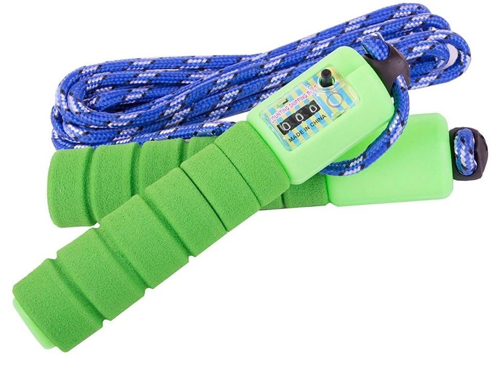 Springseil mit Zähler – Einstellbar & Ideal für Fitness, Crossfit & Ausdauertrai - Bild 4 von 4