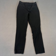 Old Navy Pants Womens Sz 2 Black High Rise Pixie Skinny Secret Smooth Pockets